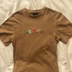 Short sleeve crew neck